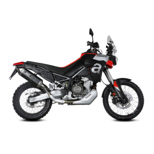 Échappement moto Mivv Speed Edge Slip-On acier inoxydable noir - Aprilia Tuareg 660