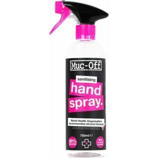 Gel mains nettoyant antibactérien en spray Muc-Off 750 ml