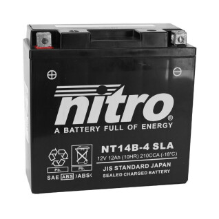 Batterie Nitro Nt14b-4 Sla 12v 14 Ah