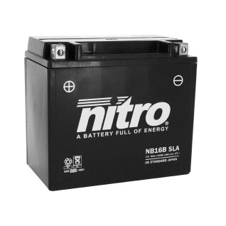 Batterie Nitro 6n6-3b-1 6v 6 Ah - Batteries - Pièces techniques - Moto &  scooter