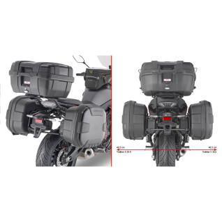Support valises latérales moto Givi Monokey Yamaha 700 Tracer (20)