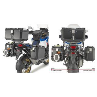 Support valises latérales moto Spécifique Givi Pl One Monokeycam-Side Honda Crf 1100L Africa Twin Adventure Sports (20)