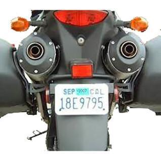 Support valises latérales moto Givi Monokey Side Kawasaki Klv 1000 (04 À 10)