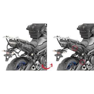 Support valises latérales moto Rapide Givi Monokey Side Yamaha Tracer 900 /Tracer 900 Gt (18 À 20)