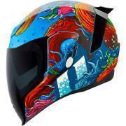 Casque moto intégral Icon aflt inky