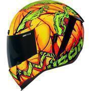 Casque moto intégral or Icon afrm trck-o-st