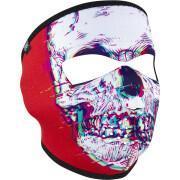 Cagoule moto facial Zan Headgear glitch skull