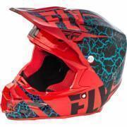 Casque moto cross Fly Racing F2 Carbon Fracture 2018