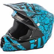 Casque moto cross Fly Racing F2 Carbon Fracture 2018
