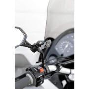 Support smartphone moto avec mâchoires Optiline Opti Mirror