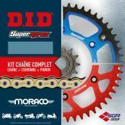 Kit chaîne moto D.I.D Derbi 50 GPR 04-05