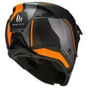 Casque moto cross simple ecran transformable avec mentonniere amovible MT Helmets Streetfighter Sv Twin C4 (Ece 22.06)