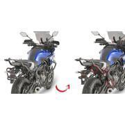 Support valises latérales moto Givi Monokey Side Yamaha 700 Tracer (20)