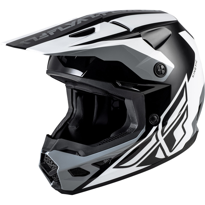 Casque moto cross Fly Racing Kinetic Crest